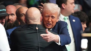 UFC star KOs opponent, pays tribute to Trump