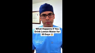 Drinking lemon water daily can make you look younger, TikTok doctor reveals - Fox News