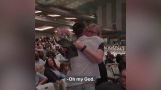 Active duty military son surprises his mom on her graduation day: 'Welcome home!' - Fox News
